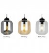 Lampa wisząca ze szklanymi kloszami - NOVALJA 2395/3OW LIGHT HOME