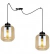Lampa wisząca ze szklanymi kloszami - SPIDER NOVALJA 2395/2 LIGHT HOME