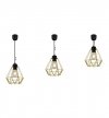 Zwis wiszący pojedynczy dekoracyjny - NUVOLA GOLD 2034/1/LP LIGHT HOME