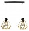 Lampa LOFT  - NUVOLA GOLD 2034/2 LIGHT HOME
