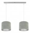 Lampa abażur materiałowa - MEDIOLAN 2360/2L/C LIGHT HOME
