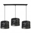 Lampa wisząca z abażurami - WERONA 2403/20/3L/SR LIGHT HOME