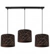 Lampa wisząca z abażurami - WERONA 2406/20/3L LIGHT HOME