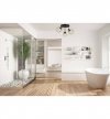 Lampa sufitowa TIMBER, drewno, regulacja, metal, E27 LIGHT HOME