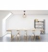 Lampa sufitowa drewniana Timber, pojedynczy klosz, E27, kinkiet LIGHT HOME