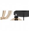 Lampa sufitowa, TIMBER, drewno, czarna, regulowana, trzy źródła światła, E27 LIGHT HOME