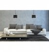 Lampa wisząca zwis, metalowy czarny klosz 12 cm ze srebrnym, chromowanym wykończeniem, podsufitka 8 cm, E27 LIGHT HOME
