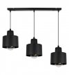 Lampa wisząca loft, PANTA, metalowe klosze, 3 źródła światła, E27, regulacja LIGHT HOME