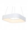 Nowoczesna designerska lampa wisząca led ASTRO z regulacją, biała LIGHT HOME