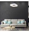 Nowoczesna designerska lampa wisząca led ASTRO z regulacją, biała LIGHT HOME