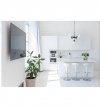 Lampa Wisząca Sufitowa Styl Loftowy, Żyrandol Czarny, Bezbarwne Klosze, E14 LIGHT HOME
