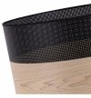 Lampa wisząca WOOD, 40cm, minimalistyczny pojedynczy abażur z fornirem