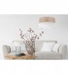 Lampa sufitowa WOOD, 35cm, klasyczny abażur z drewna dębowego, E27