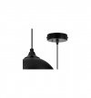 OUTLET -15% Nowoczesna Lampa Wisząca ze Szklanym Kloszem