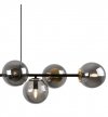 Lampa wisząca SIENA, sufitowa, żyrandol do kuchni i salonu, nad stół i wyspę, loft, grafitowe kule