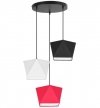 Lampa wisząca z abażurami - DIAMOND 1500/3/OW LIGHT HOME