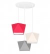 Lampa wisząca z abażurami - DIAMOND 1500/3/OW LIGHT HOME