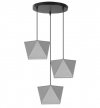 Lampa wisząca z abażurami - DIAMOND 1500/3/OW LIGHT HOME