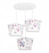 Lampa abażur dziecięca - DIAMOND 1500/3OW/K LIGHT HOME