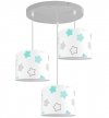 Lampa abażur dziecięca - CHILD 3005/3OW LIGHT HOME