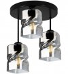 Lampa wisząca ze szklanymi kloszami -  NIKI 2195/3/OP LIGHT HOME