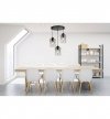 Lampa wisząca ze szklanymi kloszami - NIKI 2195/3/OW LIGHT HOME