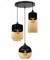 Lampa wisząca ze szklanymi kloszami - OSLO 2234/3/OW/M/MIX LIGHT HOME