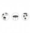 Lampa wisząca nowoczesna - RASTI 2205/3/OW/S LIGHT HOME