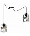 Lampa wisząca ze szklanymi kloszami - SPIDER NIKI 2195/2 LIGHT HOME