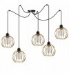 Lampa wisząca nowoczesna - SPIDER MONA 2180/5 LIGHT HOME