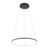 NOWODVORSKI CIRCOLO LED 10862 LAMPA WISZĄCA KOŁO RING OBRĘCZ CZARNY
