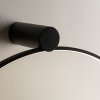 NOWODVORSKI LAMPA SUFITOWA PLAFON KOŁO RING OBRĘCZ CZARNA CIRCOLO LED M 10865