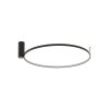 NOWODVORSKI CIRCOLO LED S 10928 KINKIET PLAFON LED KOŁO RING OBRĘCZ CZARNY LED  50CM