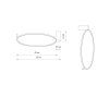 NOWODVORSKI CIRCOLO LED S 10928 KINKIET PLAFON LED KOŁO RING OBRĘCZ CZARNY LED  50CM