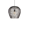 LAMPA WISZĄCA CZARNA BAMBUS NATURAL EKO BOHO DO SALONU SYPIALNI KUCHNI JADALNI NOWODVORSKI HAITI S 11166