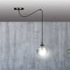 LAMPA WISZĄCA SPIDER PAJĄK KLOSZE SZKLANE KULE EMIBIG GIGI 1 BL GRAFIT
