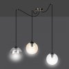 LAMPA WISZĄCA SPIDER PAJĄK KLOSZE SZKLANE KULE EMIBIG GIGI 3 BL MIX