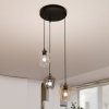 LAMPA WISZĄCA CZARNA NAD STÓŁ DO KUCHNI JADALNI SALONU EMIBIG ISTAR 3 BL PREMIUM MIX