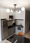 LAMPA WISZĄCA NOWOCZESNA KULE BIAŁE EMIBIG PREGOS 4 BLACK