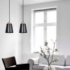 LAMPA WISZĄCA METALOWA NAD STÓŁ EMIBIG BOLERO 1 BLACK