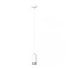 LAMPA WISZĄCA TUBA NAD STÓŁ DO KUCHNI JADALNI EMIBIG FUMIKO 1 WH/CHROME