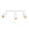 KIINKIET SPOT REGULOWANY REFLEKTOR EMIBIG HIRO 3 WH/GOLD