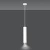 LAMPA WISZĄCA NAD STÓŁ DO KUCHNI JADALNI TUBA EMIBIG KIBO 1 WH/CHROME
