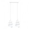 LAMPA WISZĄCA DEKORACYJNA NAD STÓŁ SPIRALA EMIBIG SAGA 2 WHITE