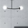 LAMPA WISZĄCA KULE BIAŁE DO SALONU POKOJU EMIBIG HALLDOR 2 BLACK