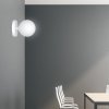 KINKIET KULA BIAŁA SZKLANA EMIBIG HALLDOR K1 WHITE