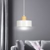 LAMPA WISZĄCA NAD STÓŁ Z DREWNEM EMIBIG TORIN 1 WHITE