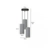 EMIBIG BENTE 3 BL PREMIUM GRAY