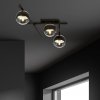 LAMPA SUFITOWA PLAFON KULE NOWOCZESNA EMIBIG SMART 3 BLACK/STRIPE