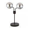 LAMPKA STOŁOWA NOCNA CZARNA KULE SZKLANE EMIBIG NOVA LN2 BLACK/GRAFIT